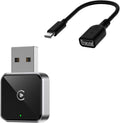 Wireless CarPlay Adapter for Apple iPhone, Converts Wired to CarPlay Wireless Adapter, Plug & Play, Easy Use, Fast Stable Connection, for Apple iPhone iOS 10+ and Cars