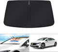 KUST Windshield Sun Shade for Mercedes-Benz EQS Accessories 2022-2024 2025 Sunshade Window Sun Visor Protector Foldable Blocks UV Rays Keep Your Car Cooler