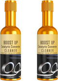 KXC 2PCS Catalytic Converter Cleaner kit，Catalytic Converter Cleaner, Catalytic Converter Cleaner，Fuel System Treatment Oil for Gas and Diesel Car.