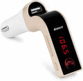 Bluetooth FM Transmitter for car,TIANSHILI handsfree Bluetooth Receiver Car Kit with Mic/TF Card/USB Drive/AUX Play for iPhone,iPad and Other Android Phones
