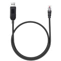 1.64Ft Radar Detector Cable - USB to RJ11 Plug Cable for Escort Radenso XP Uniden Beltronics Cobra Whistler - Premium Replacement Power Cord for Radar Detectors - Durable USB to RJ11 Connection