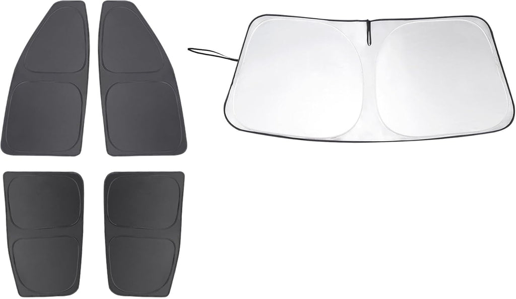TINGLU Window Shades for Chevrolet Colorado Pickup Truck 2015-2022 Accessories Car Side Full Windows Windshield Sun Shade Sun UV Rays & Privacy Protection for Camping,Napping 5PCS