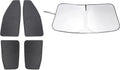 TINGLU Window Shades for Chevrolet Colorado Pickup Truck 2015-2022 Accessories Car Side Full Windows Windshield Sun Shade Sun UV Rays & Privacy Protection for Camping,Napping 5PCS
