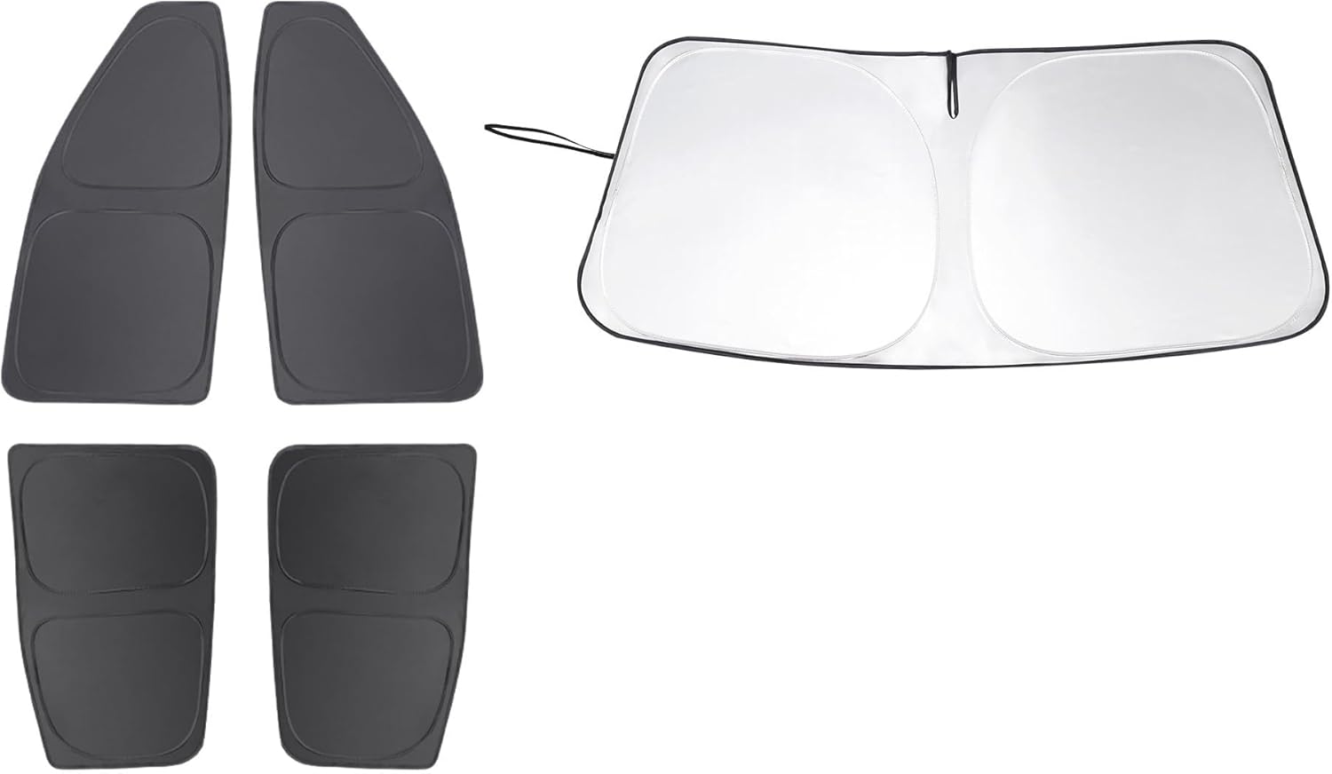 TINGLU Window Shades for Chevrolet Colorado Pickup Truck 2015-2022 Accessories Car Side Full Windows Windshield Sun Shade Sun UV Rays & Privacy Protection for Camping,Napping 5PCS