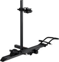 Rockland Aluminum 1-Ebike Rack, 100 lbs Capacity, Single Hitch Mount Electric Bike Rack, Fits up to 5" Fat Tire Width and 50" Wheelbase, Ebike Carrier Rack for 2" Receiver for Cars SUVs Vans RVs