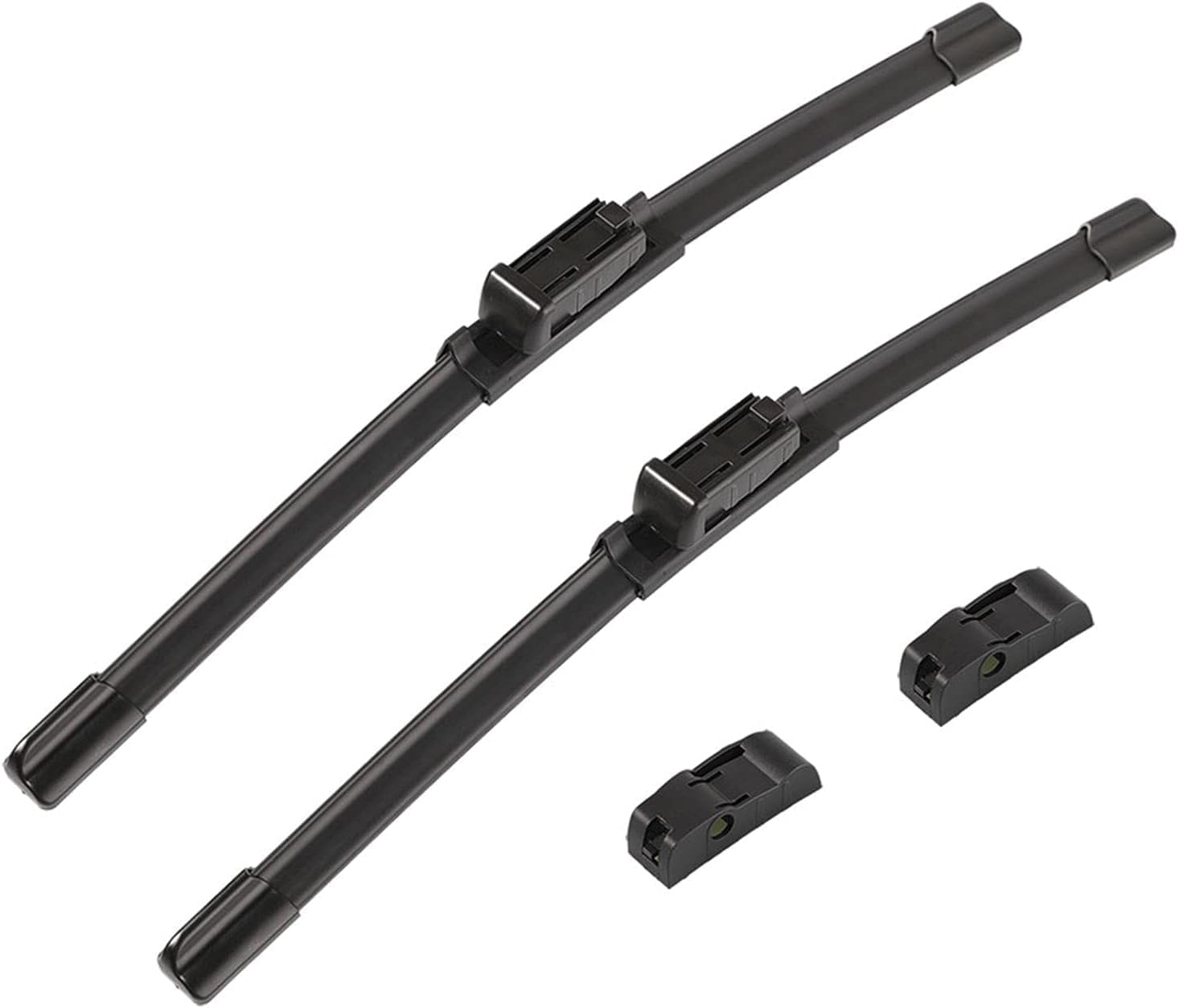 2 wipers Replacement For Benz 2008-2014 W207 W212 W218 W204 Class C250 C300 C350 C63 AMG W218 C218 CLS550 CLS63 AMG Replacement Windshield Wiper Blades Set 24"+24"(Set of 2)