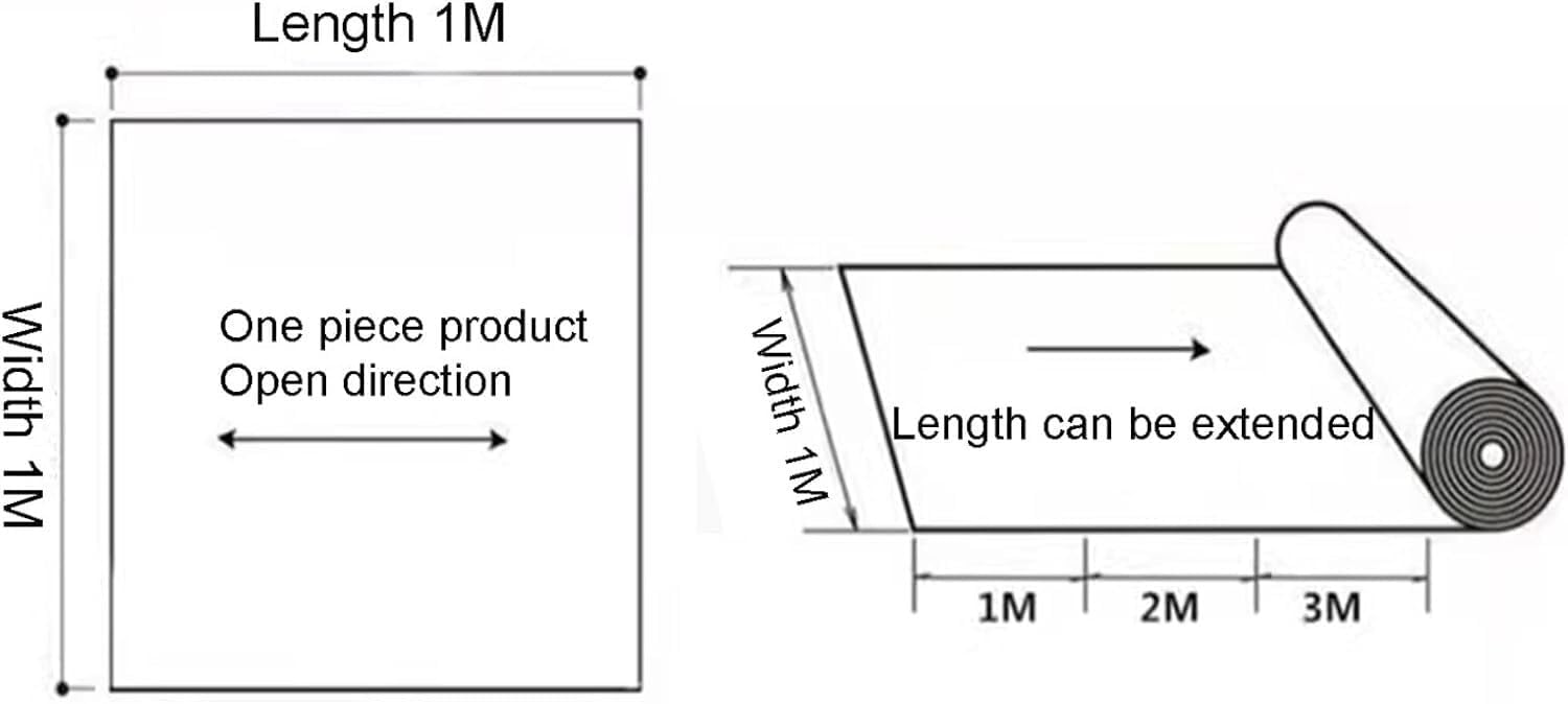 Garage Column Protector Corner Guard, Waterproof Foam Parking Aid for Garages & Warehouses, Anti-Collision Wall Protector, White 2cm x 1m - Enhance Safety & Prevent Damage