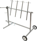 Adjustable Car Body Paint Rack, Paint Stand Repair Work Stand, Bumper/Body Panel/Door Hood Stand Holder, Auto Body Tool for Garages, Repair Shops, and DIY