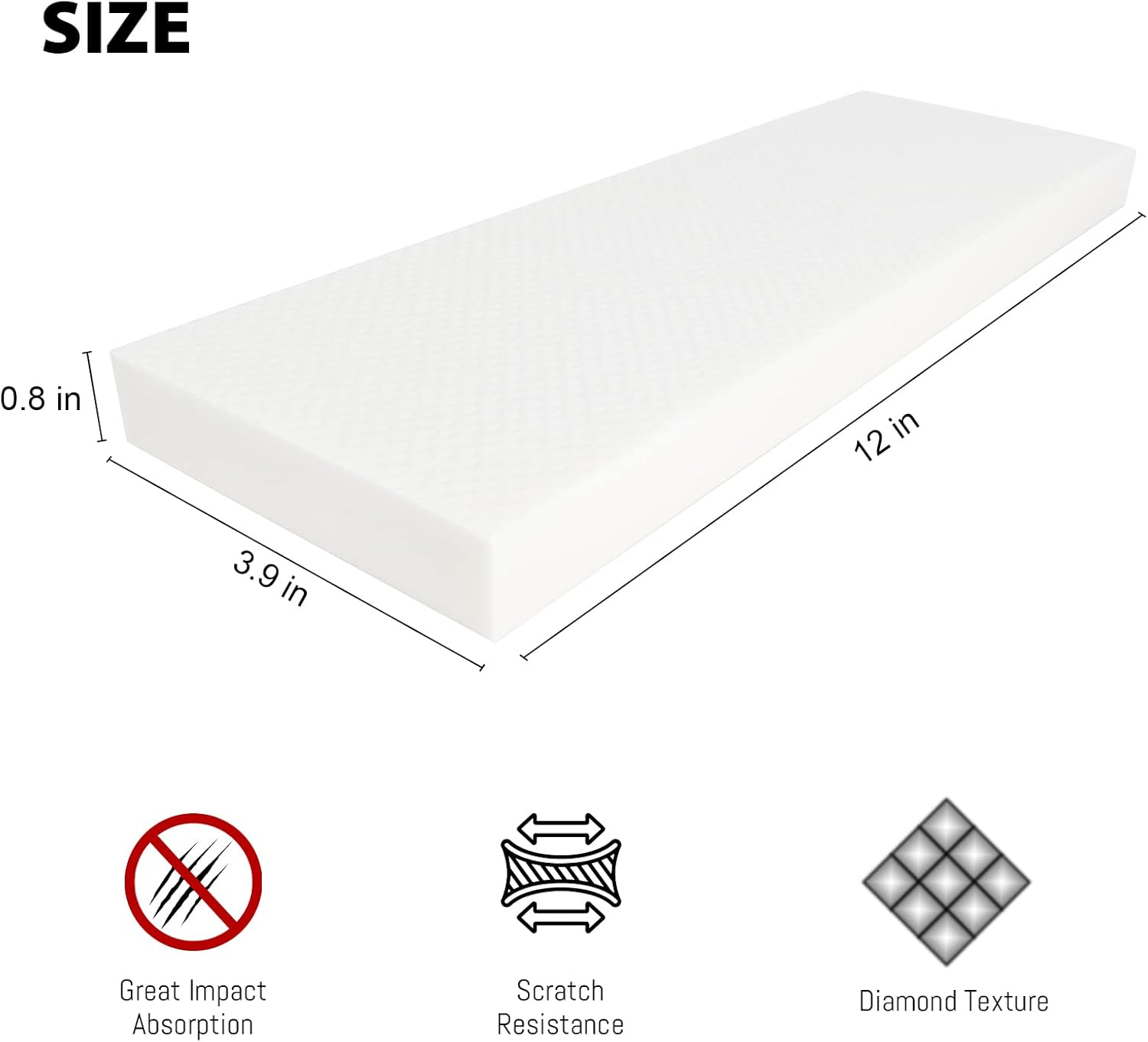 Garage Wall Protector, 4 Pack Car Door Bumper Guards Self Adhesive Foam Wall Padding Protection