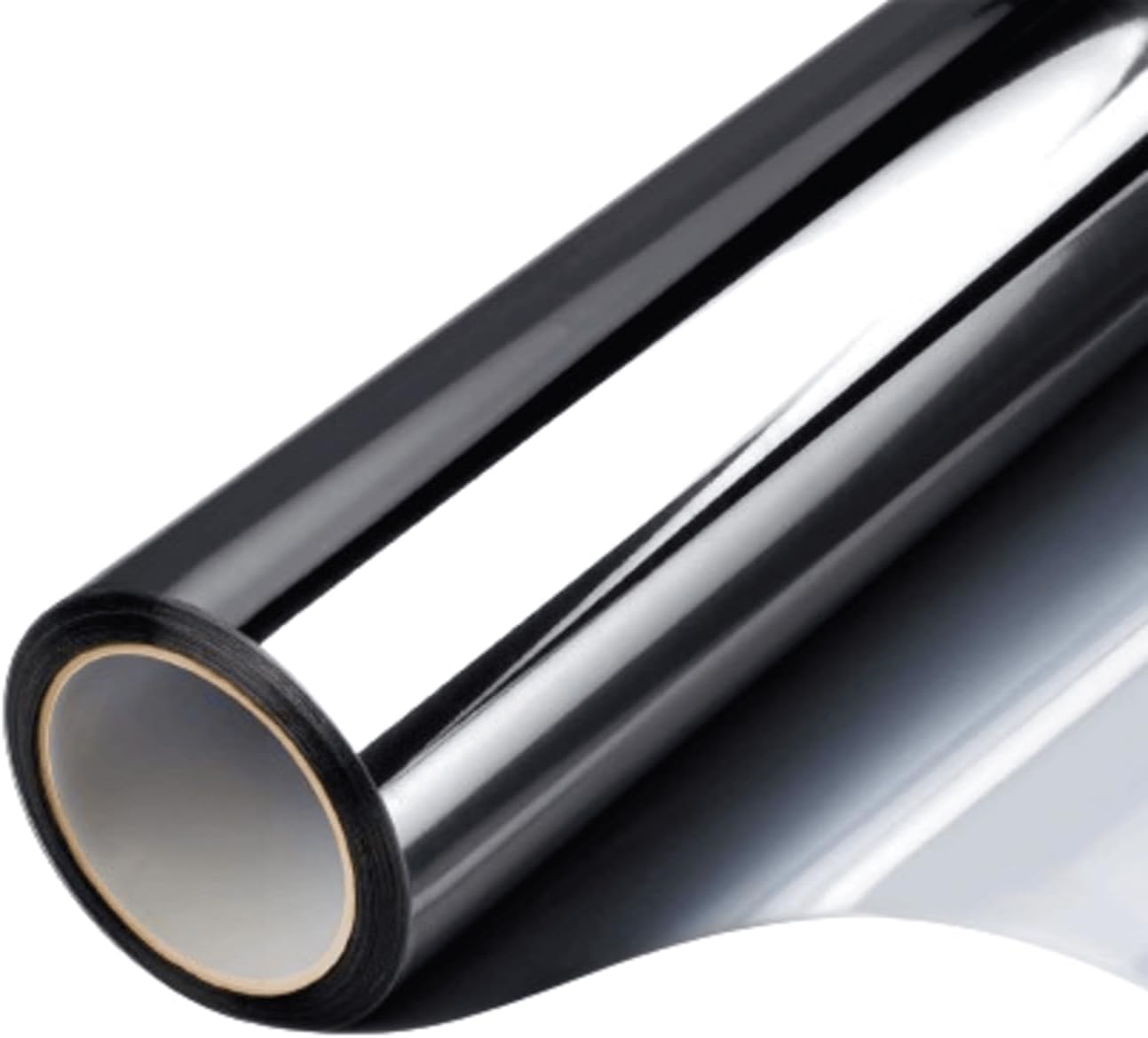 Nano Ceramic Window Tint Film for Cars - 2 Ply Scratch Resistant with Heat Control and UV/IR Rejection (5% VLT, 20inx100ft), OWFCR-10006