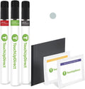 TouchUpDirect 6X3 Lunar Rock Compatible with Toyota Exact Match Touch Up Paint Brush - Platinum Kit