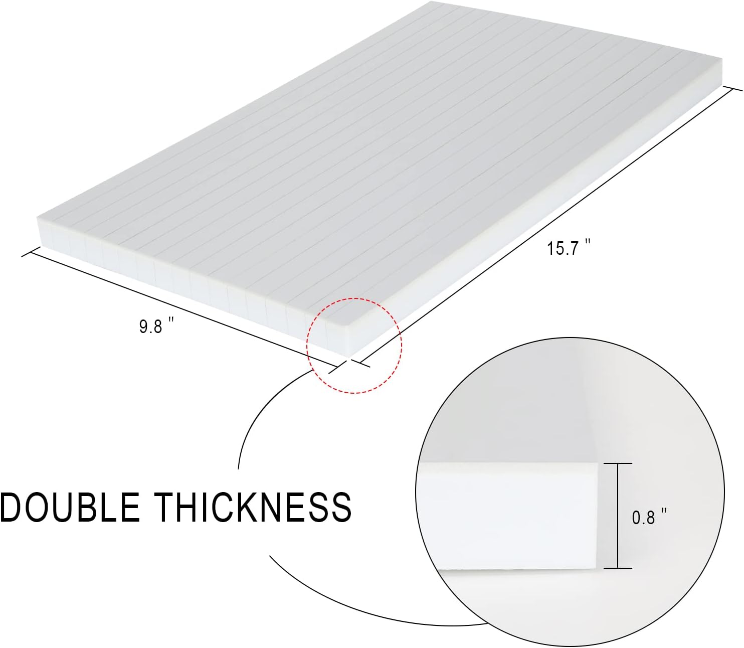 Garage Wall Protector Foam Wall Column Guard for Parking Garages - Wall Edge Protector Protect Your Car - Garage Column Edge and Bumpers Guards
