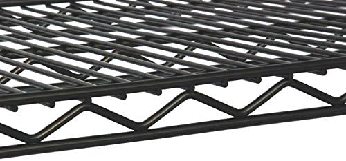 Omega 12" Deep x 60" Wide x 63" High 3 Tier Black Starter Shelving Unit