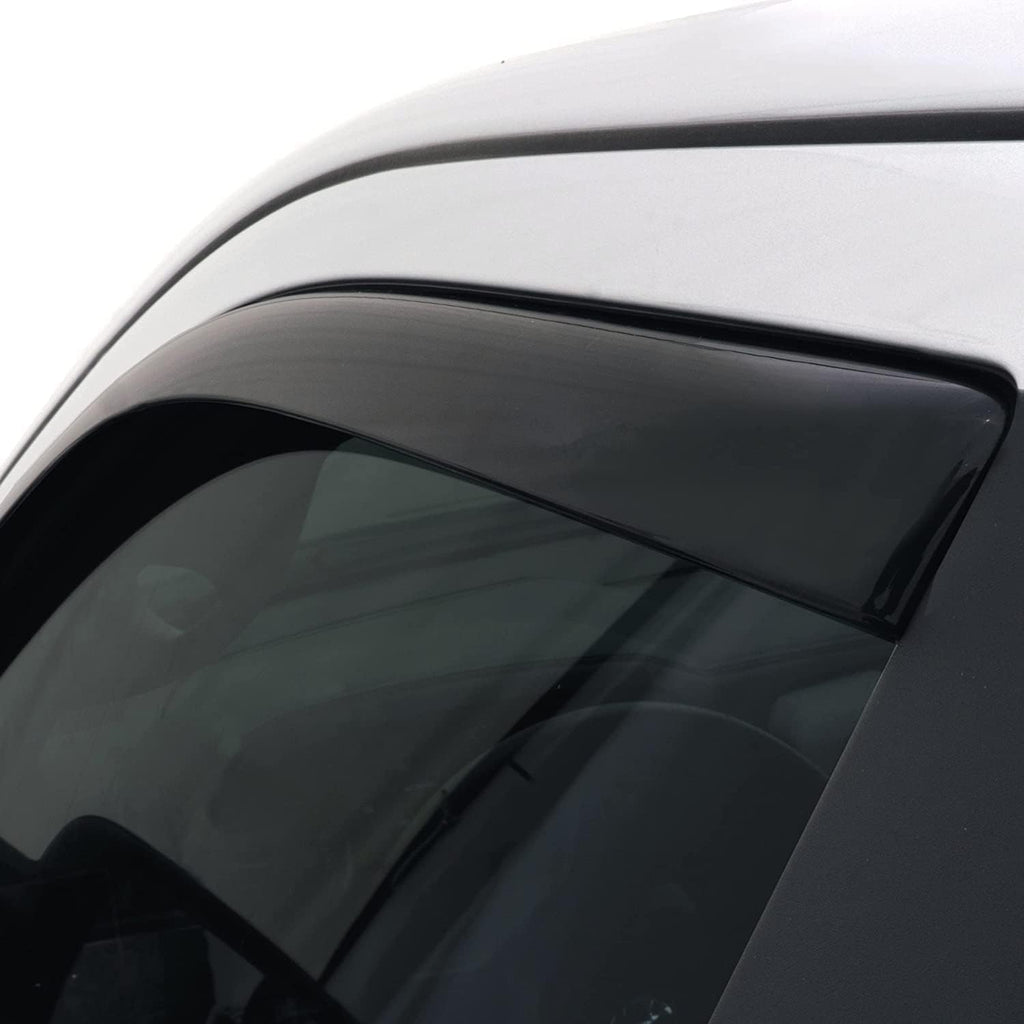 Side Window Visor Vent Wind Deflector fit for 1991-2001 Ford Explorer 4-Door& 2001-2005 Ford Explorer Sport Trac&1997-2001 Mercury Mountaineer, 4pcs in-Channel Sun Rain Guards Set 94074