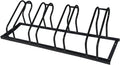 Sandbaggy Commercial Low Profile Bike Rack - Outdoor, Surface Mount, Steel - 4 Bike (4 Capacity (Low-Profile), 1)