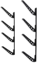 StoreYourBoard Beach Chair and Umbrella Wall Storage Rack, Metal Adjustable 4 Level Beach Gear Hanger, Garage and Home Organizer, Heavy Duty Beach Chair Rack Holds up to 100 lbs