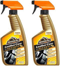 Armor All Car Leather Cleaner Spray, Beeswax Leather Care Spray for Cars, Trucks, Motorcycles, 16 Oz Each (Pack of 2)