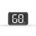 GPS Digital Speed Meter with MPH, Car Head Up Display for All Cars, USB Cable Plug & Play