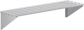 AmGood 14 in. x 48 in. NSF Stainless Steel Tubular Wall Shelf | Heavy-Duty Metal Shelving for Appliances & Equipment | Ideal for Kitchen, Restaurant, Garage, Laundry, Utility Room
