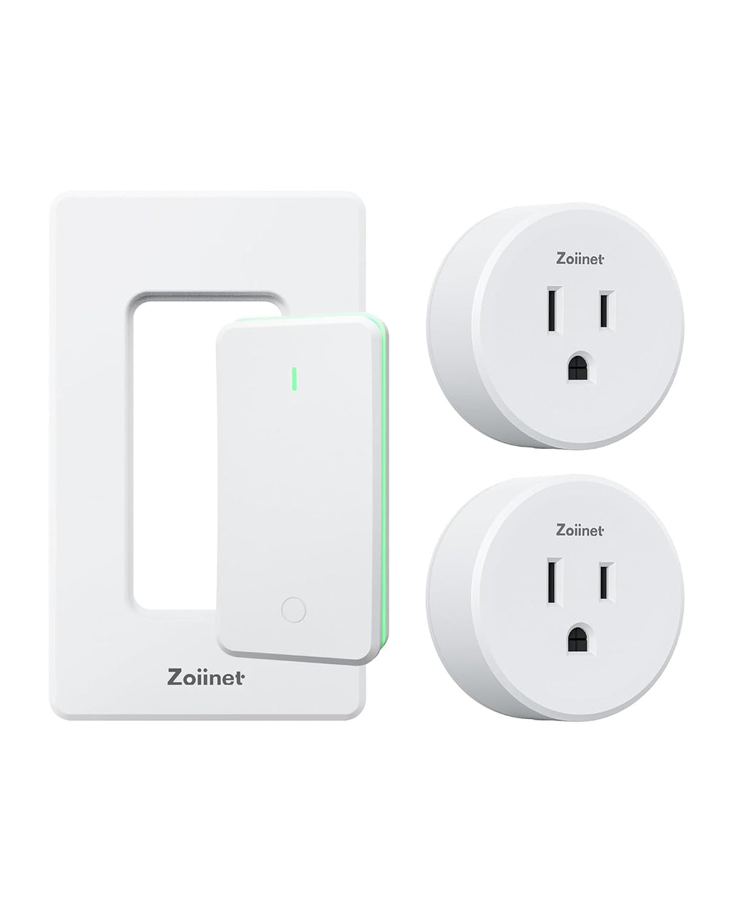 Remote Control Outlet Plug Switch, Buckle Design & Removable Wireless Light Switch, No Wiring Needed, 300 ft, 15A/1500W, Programmable, for Household Appliances(2 Pack)