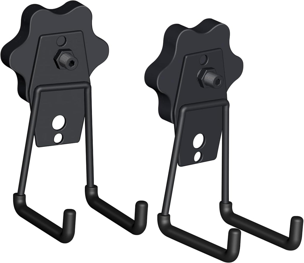 Strong Garage Magnetic Hooks, 2Pcs Large Heavy Duty Magnetic Hook with Anti-Slip, Magnet Hanger for Garage Tools, Hammer, Toolbox, Ropes, Drill