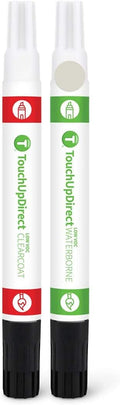 TouchUpDirect 1F7 Classic Silver Metallic Compatible with Toyota Exact Match Touch Up Paint Combo - Essential Kit