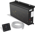 WZRELB Pure Sine Wave Power Inverter 3000W 12VDC to 120VAC 6000W Peak Dual AC Outlets &2× 2.4A USB Port &Hardwire Terminal with 16ft Remote Conrtol Off-Grid Solar Converter RV Trucks (VC300012U5WD-1)