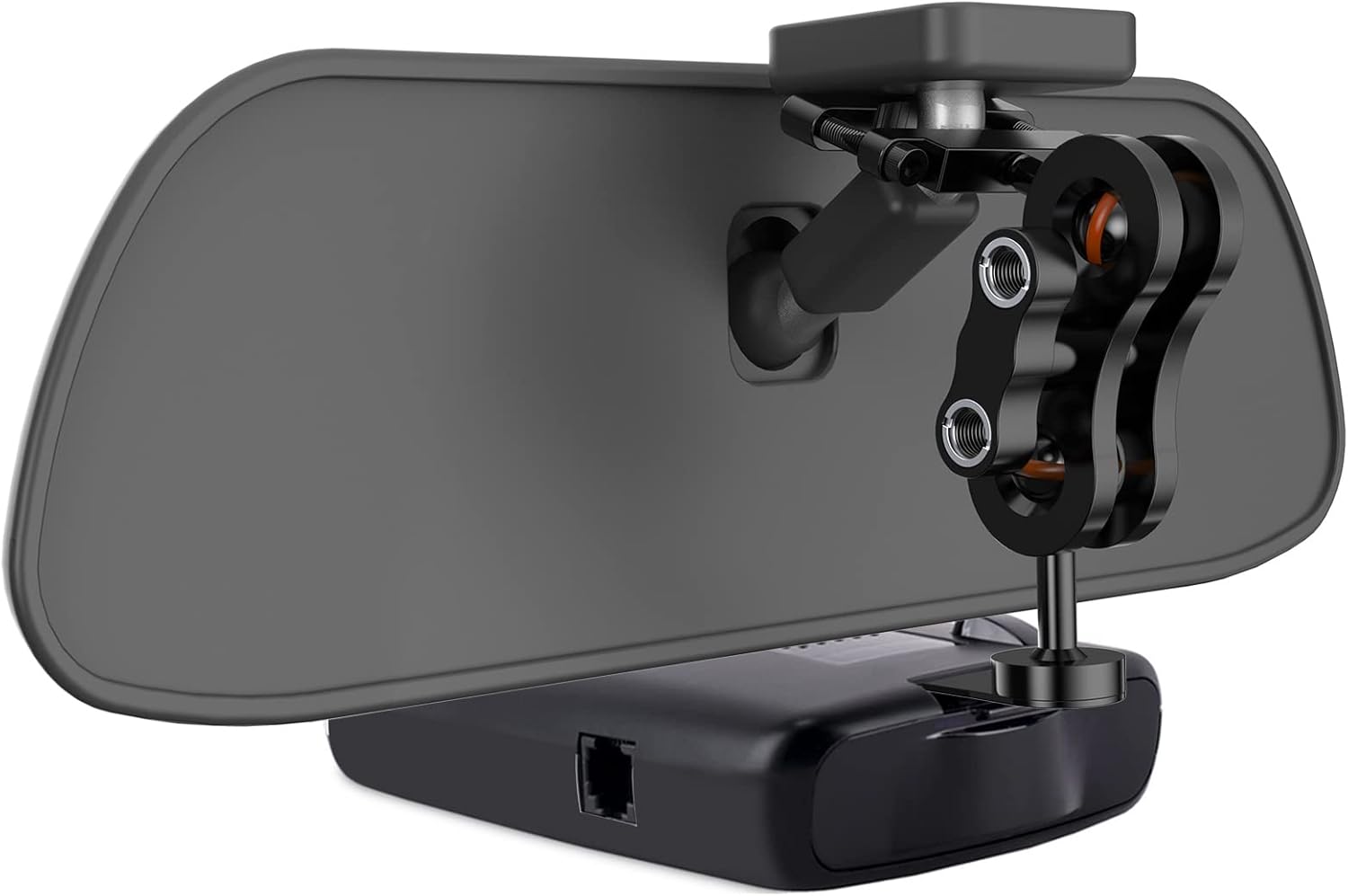 Radar Detector Mount,Aluminum Rearview Mirror Rod Radar Bracket,for Escort / Beltronics Vector / Rocky Mountain Phantom-T Radar