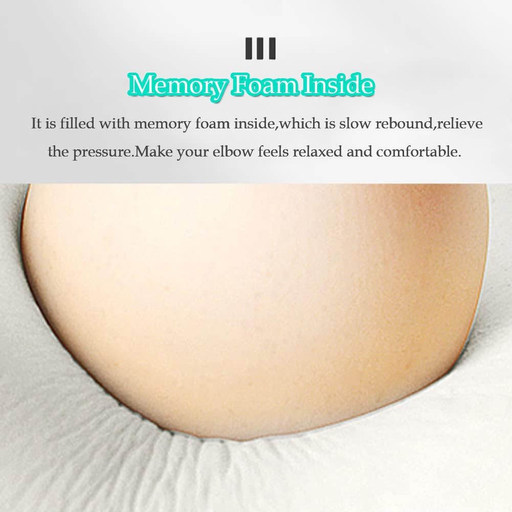 Car Center Console Pad,Memory Foam Car Armrest Cushion,Auto Armrest Pad,Knitted Corrugated Design,Great for Long-time Driving,Universal Car Armrest Seat Box Cover Protector for Most Vehicles