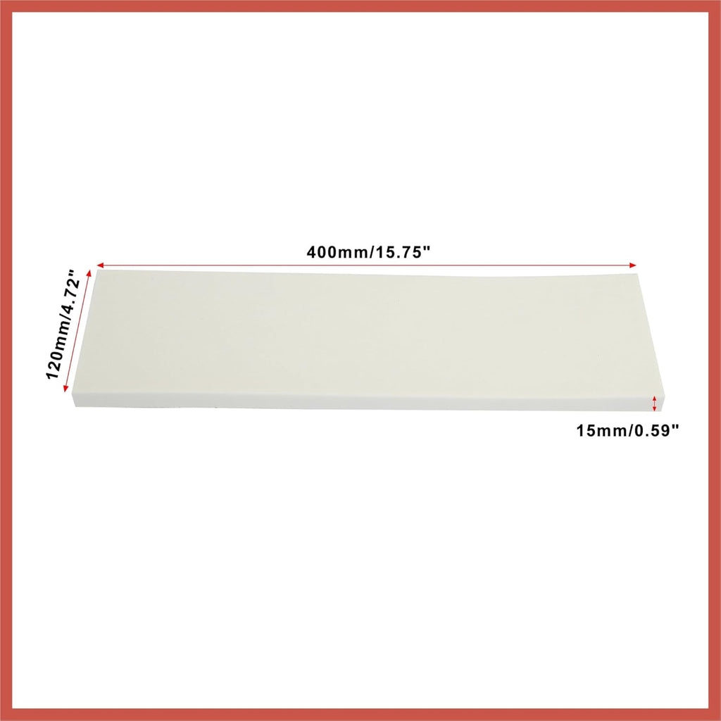 ACROPIX 400x120x15mm 2pcs Car Garage Wall Guard Door Bumper Protector Anti Collision Waterproof White Car Parts