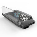 3D HUD Head Up Display Speedometer Digital Speed MPH Overspeed Alarm Fatigue Driving Alert Altitude Windshield Projector Universal for All Cars Truck Vehicle