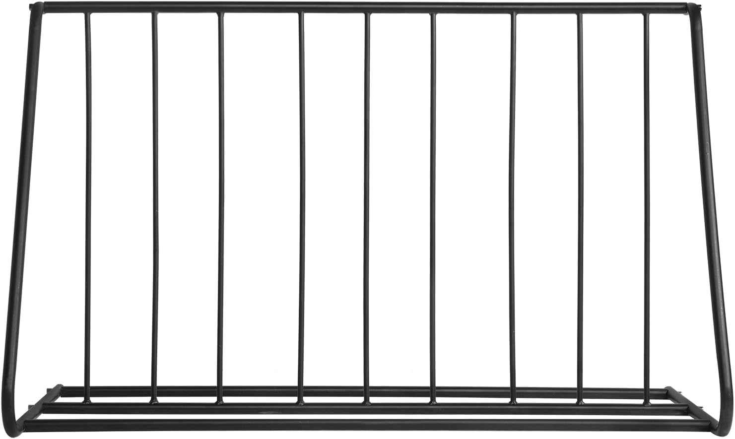 MyGift Large Metal Double-Sided Grid Bike Rack Stand, Freestanding Bicycle Storage Holder for Garage or Outdoor Parking with 6-Bicycle Capacity