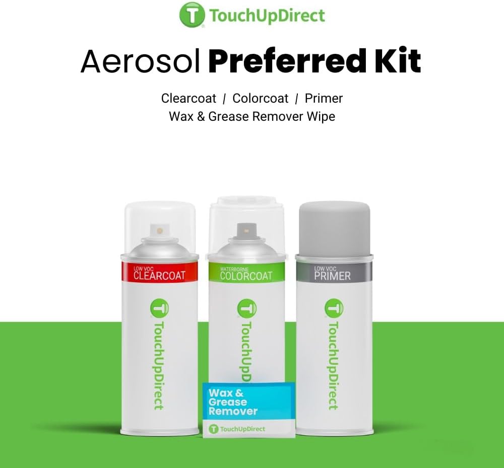 TouchUpDirect 056 White/Natural White for Toyota Exact Match Touch Up Paint Aerosol - Preferred Package