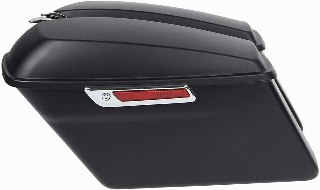 Green-L Matte Black Hard Saddlebags Fit for Harley Touring Road King Street Glide Electra Ultra 2014-2024