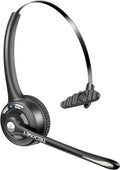 TECKNET Bluetooth Headphones Over Ear, 65 Hours Playtime and 3 EQ Modes Wireless Headphones with Microphone, Memory Foam Ear Cups, Hi-Res Audio, Deep Bassfor Home Travel Office Laptop PC Cellphone