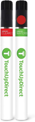 TouchUpDirect 3L5 Radiant Red Compatible with Toyota Exact Match Touch Up Paint Brush - Essential Kit