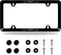 Butterfly Hibiscus License Plate Frame License Plate Stainless Steel Parts Colorful License Plate Funny Decorative with Screws Size 12.3" x 6.3" Men Women