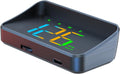 Heads Up Display M2S, GPS Speedometer Multi-Segment Alarm Settings, Fully Automatic Light Sensing, for All Speedometer Models