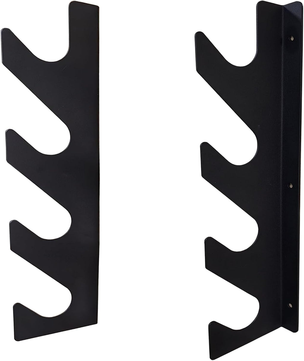 Wall Mount Garden Storage Tool Organizer, Heavy Duty Shed Tool Organizer for Shovels and Rakes, Tool Rack for Garage Organization & Storage, Holds 150 lbs Black