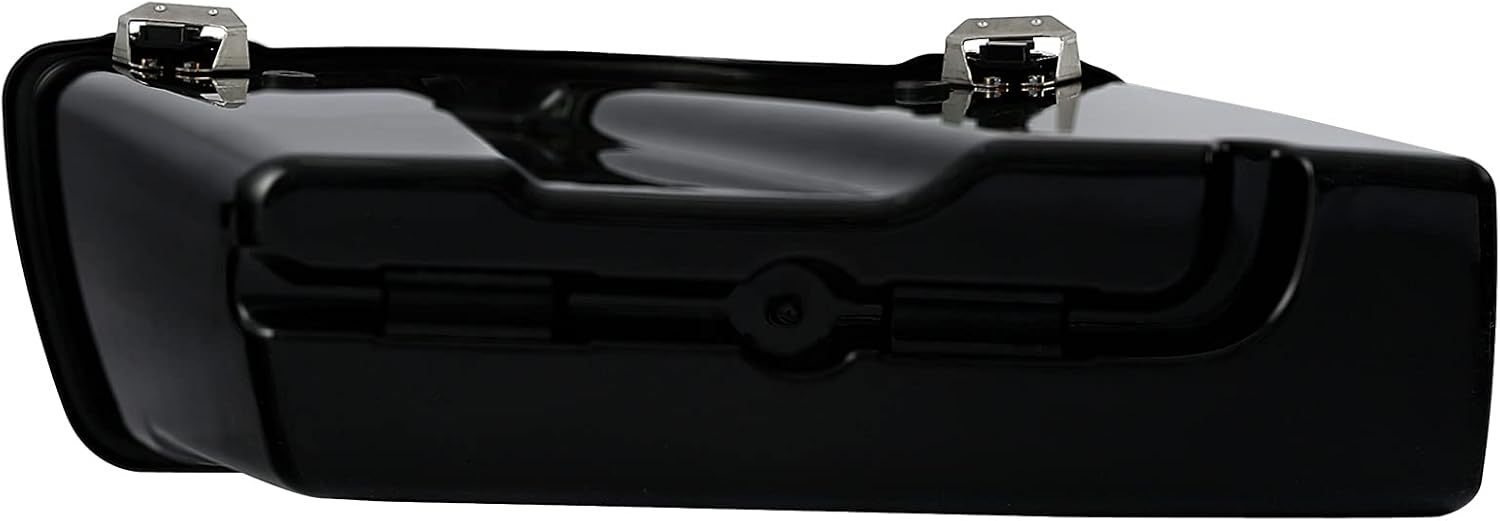 Green-L Matte Black Hard Saddlebags Fit for Harley Road King Street Glide Electra Glide Ultra 1994-2013 Touring Models
