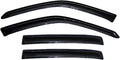 Wind Deflector Compatible with Nissan Altima 4-Door Sedan 2007-2012 Smoke Sun/Rain Guard Window Visors 94005