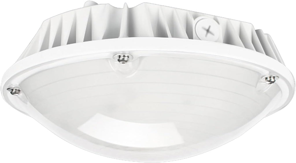OSTEK LED Canopy Gas Station Light with Motion Sensor 30W/40W/60W Power Selectable 5000K LED Parking carport Lights 90-277V IP65 Commercial Residential Lights DLC & UL Listed