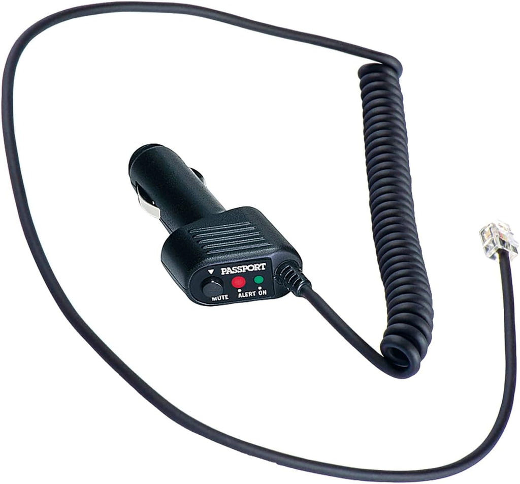 Escort Radar Detector SmartCord Coiled Wire for Redline 360c, MAX 360/c MKII, 3, 4, MAXcam 360c and Additional Models