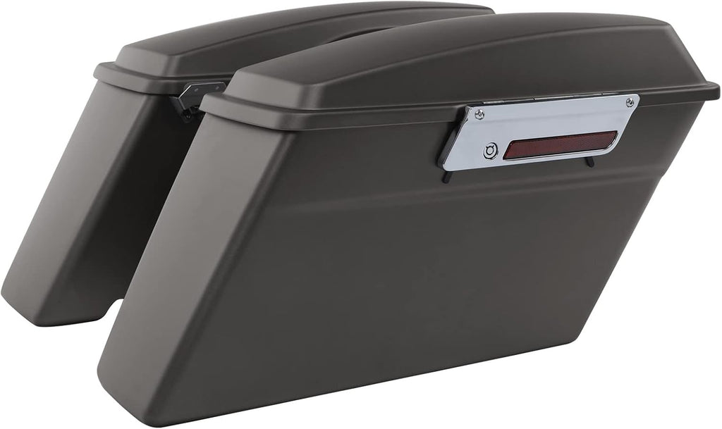 Green-L Painted Hard Saddlebags Fit for Harley Touring Road King Electra Glide Street Glide 1994-2013