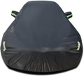 Custom Car Cover Compatible with Ford Mustang 2025-1994 1965-1973 Convertible Coupe, Waterproof All Weather Mustang Cover with Cotton Lining, Heavy Duty Rain Snow Sun UV Covers for Outdoor