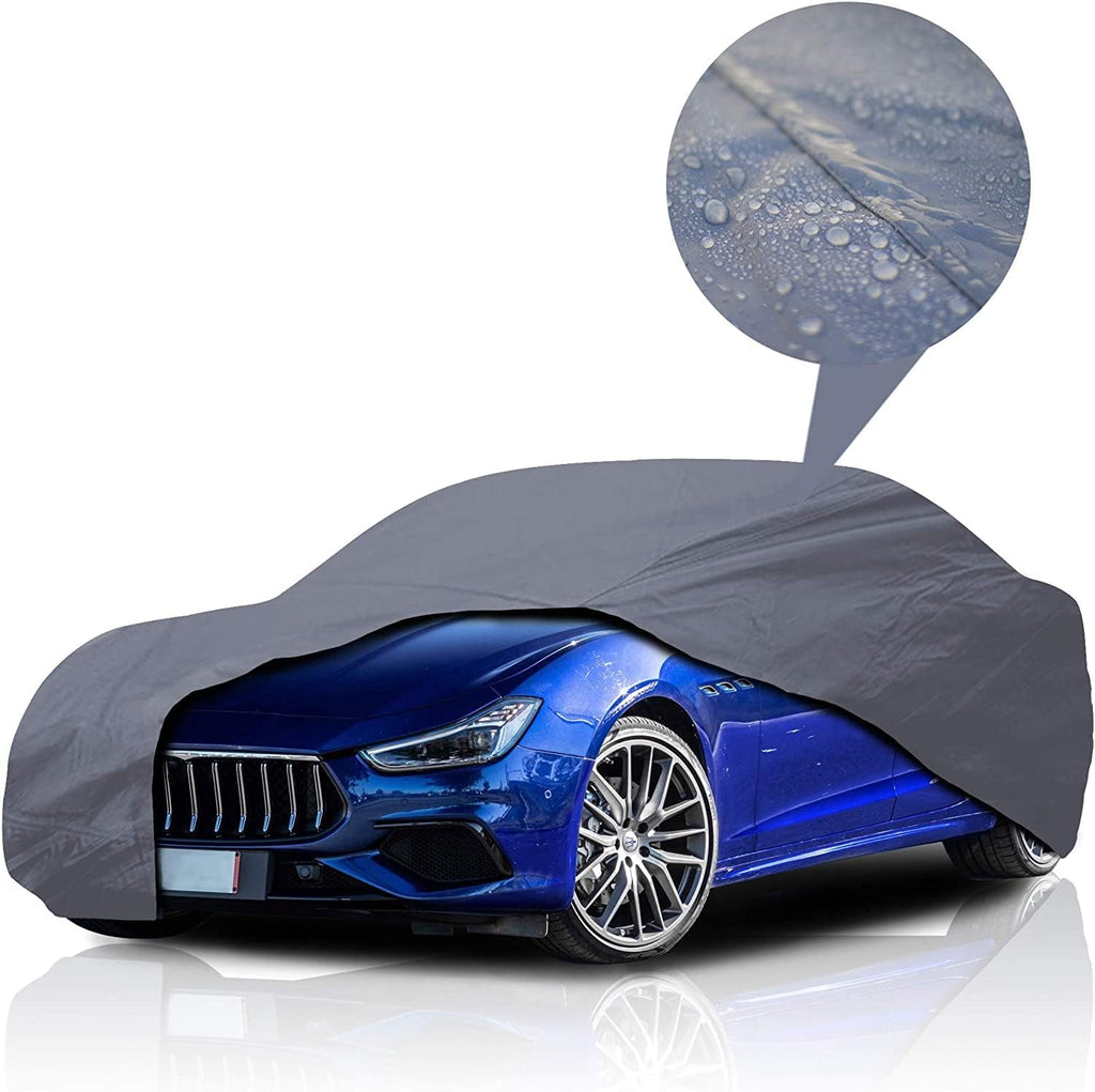 Supreme Full Car Cover – Semi Custom Fit for Full-Size Cars | Dustproof, Windproof, UV Protection, Breathable & Durable All-Weather Protection | Fits Volkswagen Corrado 1988-1995 Coupe 2-Door