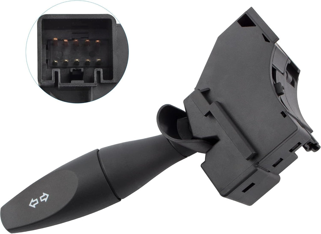 BOXI Multi-Function Combination Switch - Turn Signal and Headlamp Dimmer Switch Compatible for Ford Focus 2000 2001 2002 2003 2004 2005 2006 2007 | Replaces YS4Z-13341-AA YS4Z13341AA