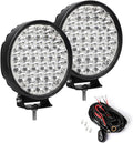Exzeit 6 inch 224w Led Driving Lights, 22400 lumens Fog Light Ofroad Lights for Jeep Wrangler Trucks Toyota Pickup GMC SUV, 12V/24V
