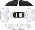 6pcs Car Window Shades for Toyota Camry 2007-2011 Accessories,Windshield Side Rear Full Sunshade,Sun Visor UV Blocking, Privacy Protection and Blackout for Camping Outdoor