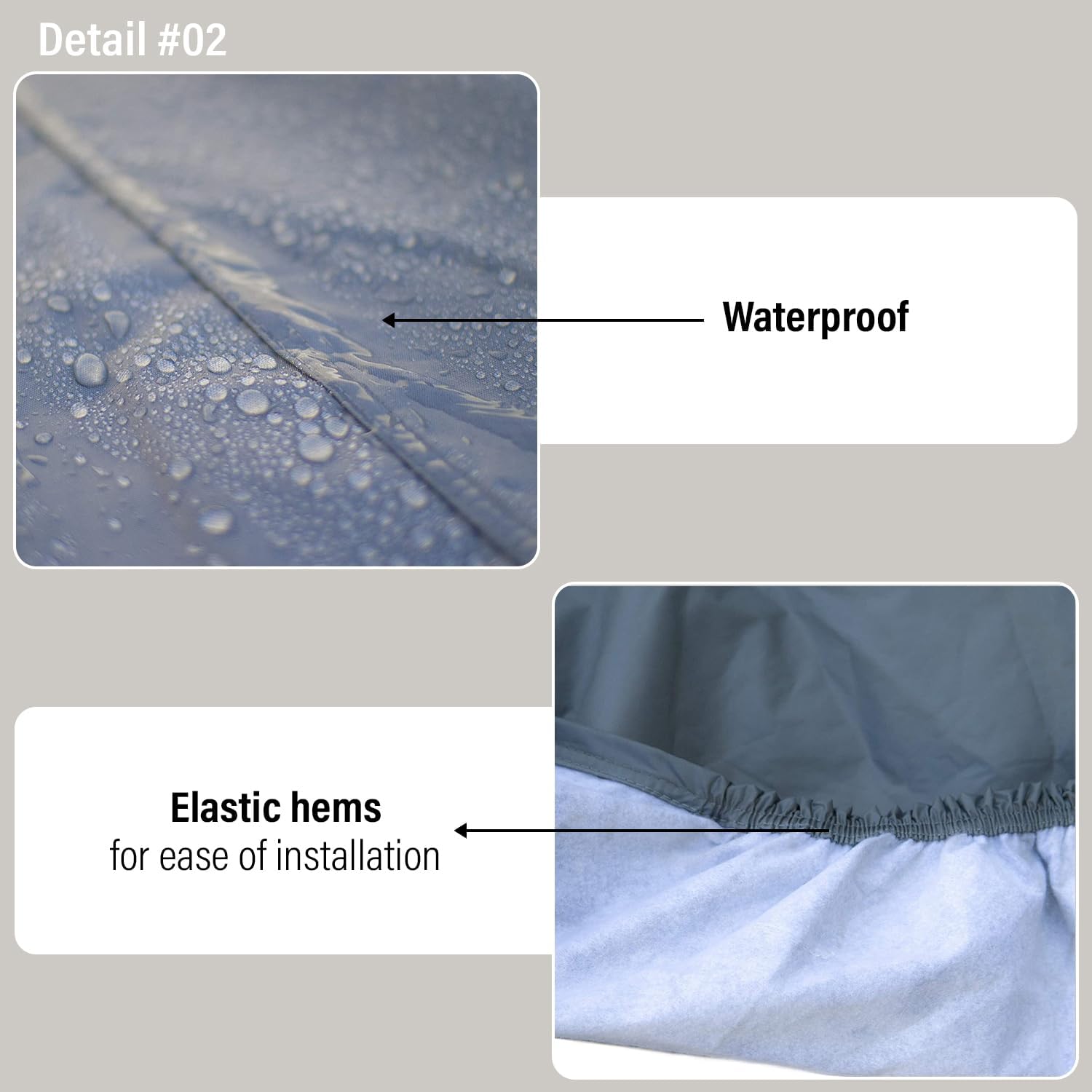 Supreme Full Car Cover – for Pontiac Lemans 1966-1977 Coupe 2-Door Semi Custom Fit Waterproof Full Coverage All Weather Windproof Dust Proof Indoor Outdoor Automobile